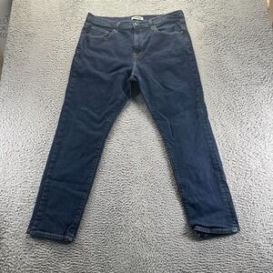 Goodthreads Jeans Mens 36x30 Blue Cotton Denim Straight Leg Athletic Workwear